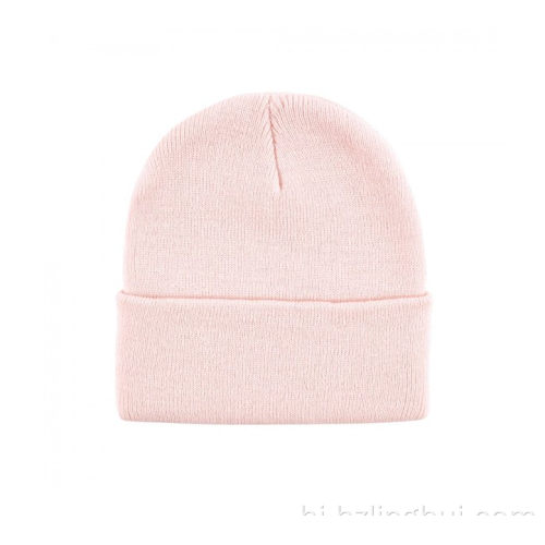 मिलान क्लिप रंग गर्म सर्दियों बुना हुआ beanie टोपी